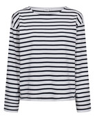 Nümph Nümph Nuhira Stripe LS Top