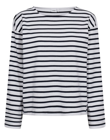 Nümph Nümph Nuhira Stripe LS Top
