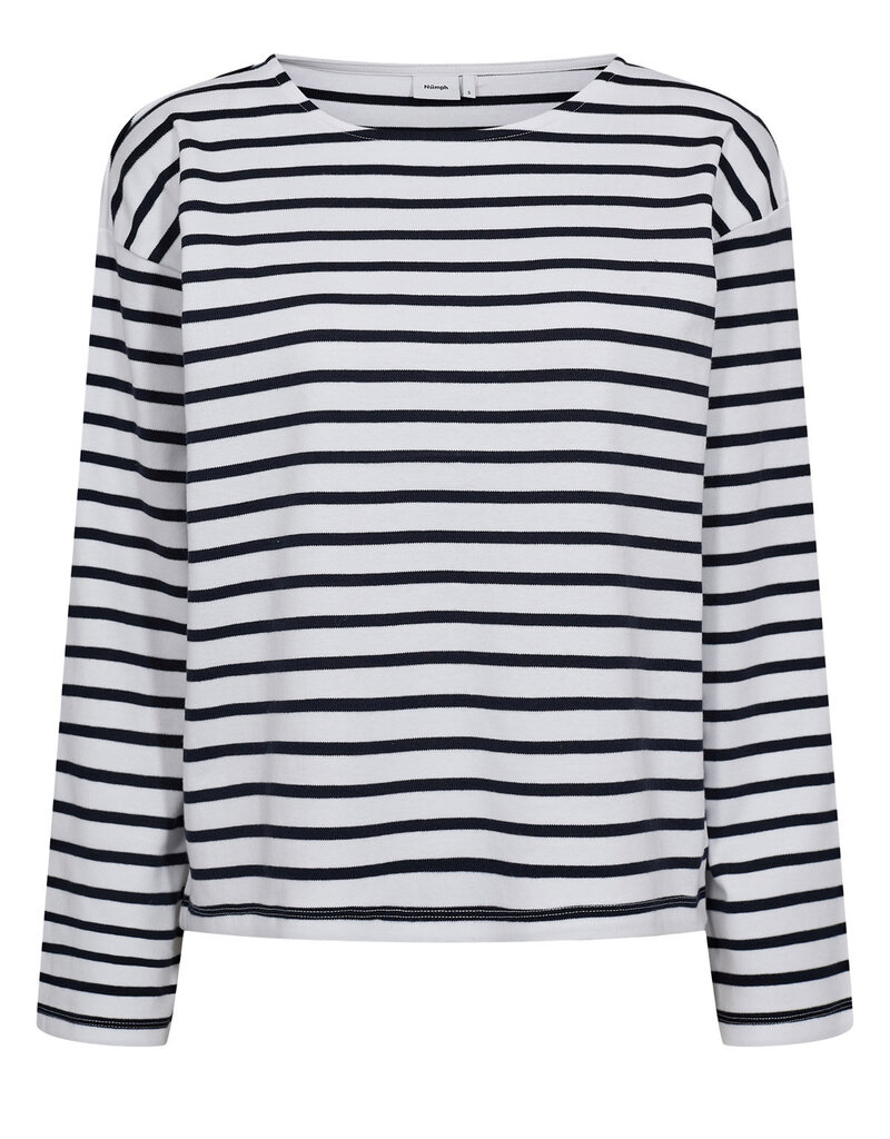 Nümph Nümph Nuhira Stripe LS Top