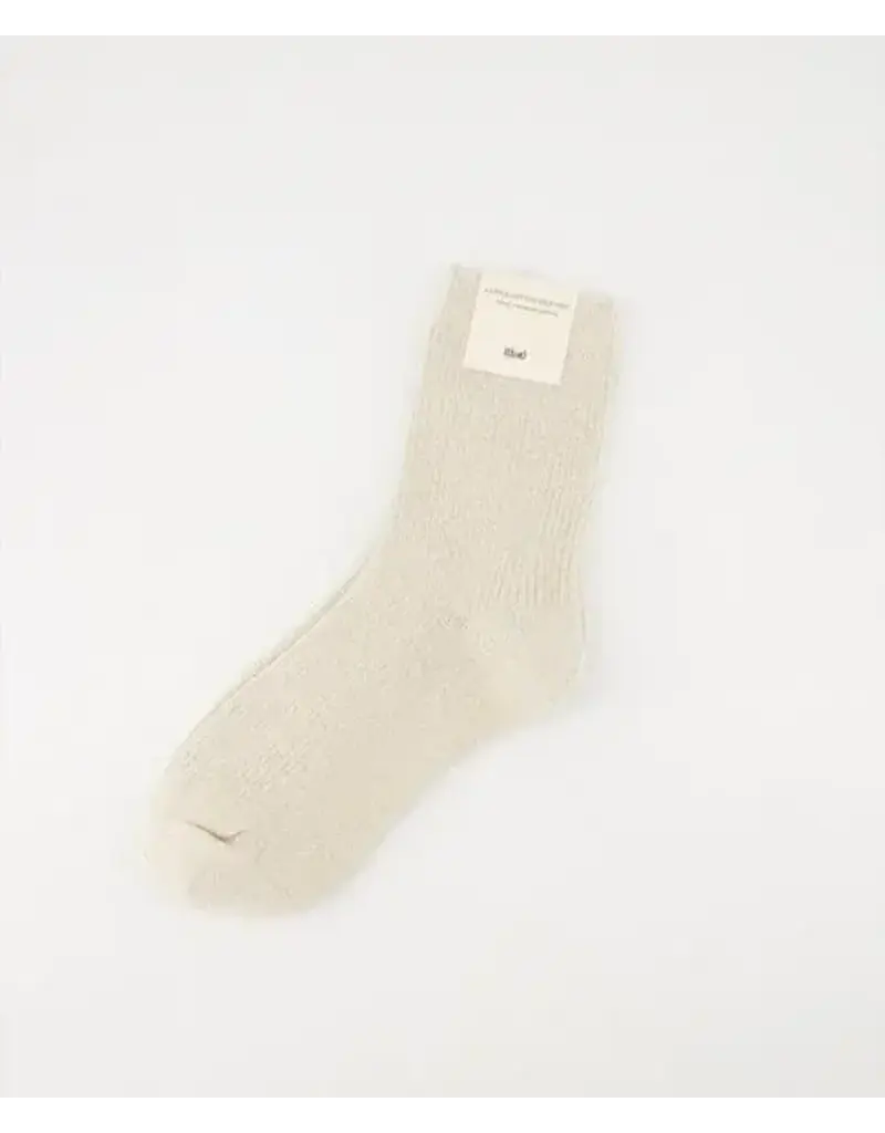 Feel Fashion Feel Glitter sok Beige