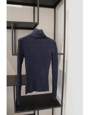 Feel Fashion Feel Kol Trui Donkerblauw