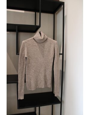 Feel Fashion Feel Kol Trui Taupe/Bruin