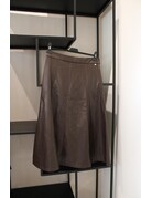 Feel Fashion Feel Faux Lth Rok Bruin