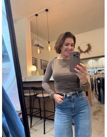 Feel Fashion Feel L.M. Top taupe Cashmere