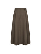 Co' Couture Co´Couture Luna Pleat Skirt Walnut