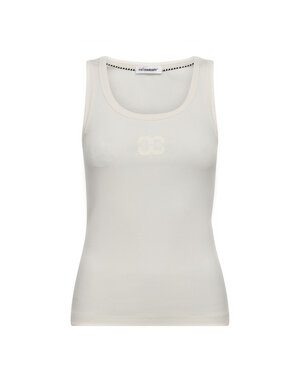 Co' Couture Co`Couture Granny Rib top White