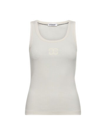 Co' Couture Co`Couture Granny Rib top White