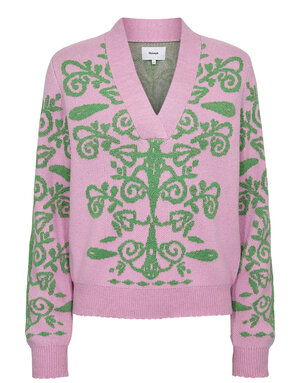 Nümph Nümph Nuseida Pull Pink/Green