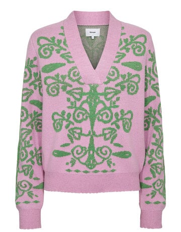 Nümph Nümph Nuseida Pull Pink/Green