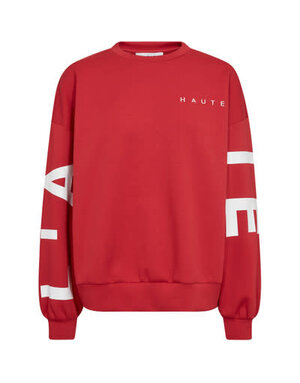 Haute L' Amitié HL Split Logo Sweat Red