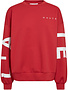 Haute L' Amitié HL Split Logo Sweat Red