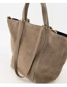 Feel Fashion Feel Tas Crawford Suede Taupe