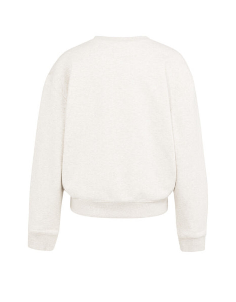 Yaya Yaya Text Sweater Grey Mel.