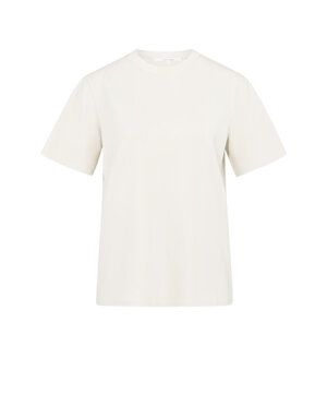 Yaya Yaya Sweatshirt S.S Rib Collar Beige