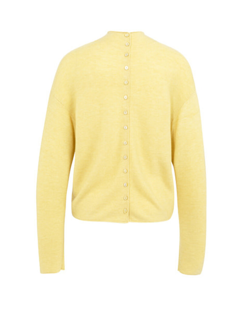 Yaya Yaya Sw. Structure Buttons Moss Green Mel.