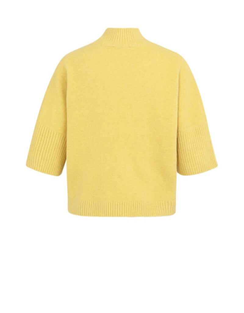 Yaya Yaya Sweater 3/4 Sl. Moss Green Mel.