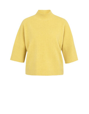 Yaya Yaya Sweater 3/4 Sl. Moss Green Mel.