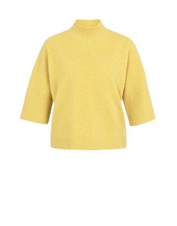 Yaya Yaya Sweater 3/4 Sl. Moss Green Mel.