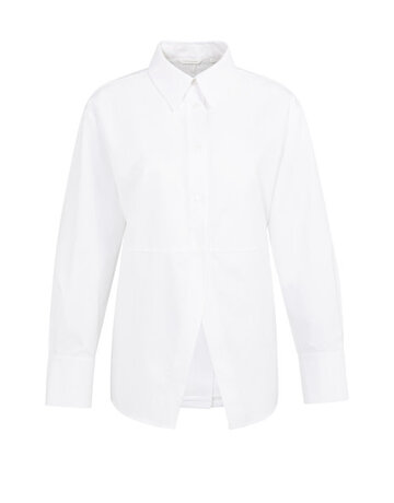 Yaya Yaya A-line Poplin blouse White