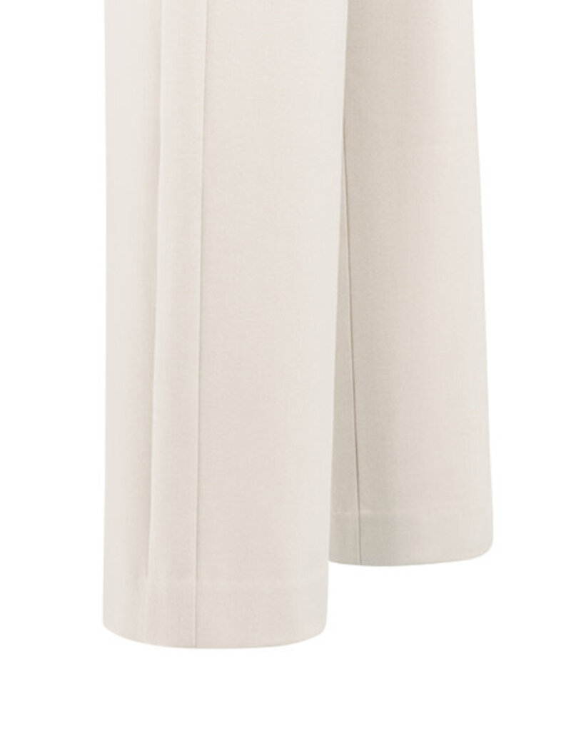 Yaya Yaya Soft Wide Leg Pant Grey Mel.