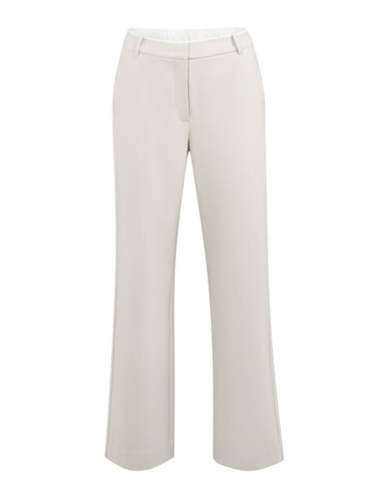 Yaya Yaya Soft Wide Leg Pant Grey Mel.