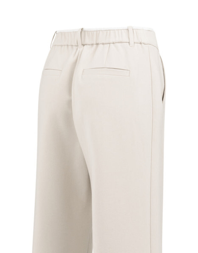 Yaya Yaya Soft Wide Leg Pant Grey Mel.