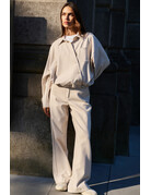 Yaya Yaya Soft Wide Leg Pant Grey Mel.