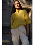 Yaya Yaya Woven straight leg Pant Grey Mel.