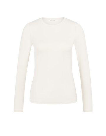 Yaya Yaya  LS T-shirt Beige