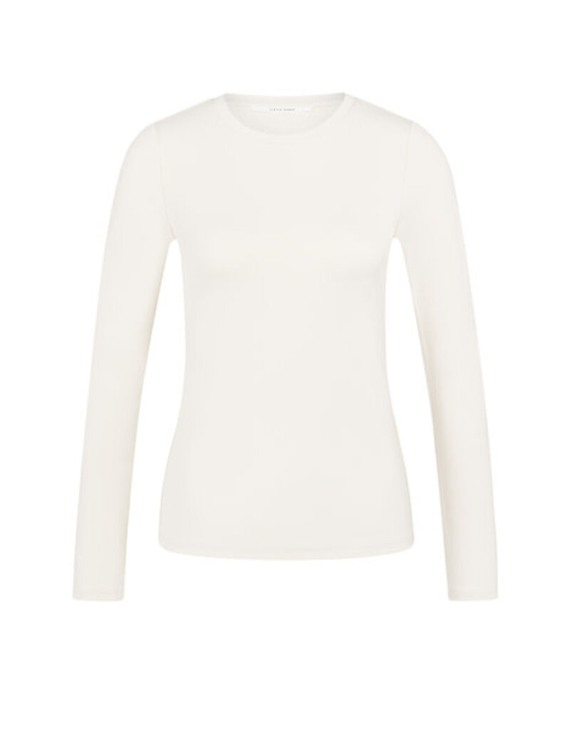 Yaya Yaya  LS T-shirt Beige