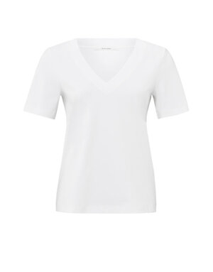 Yaya Yaya T-shirt Basis KM V-Neck white