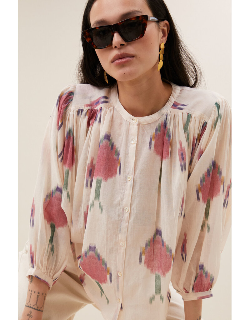 By-Bar By-Bar Becky Ikat blouse Spring
