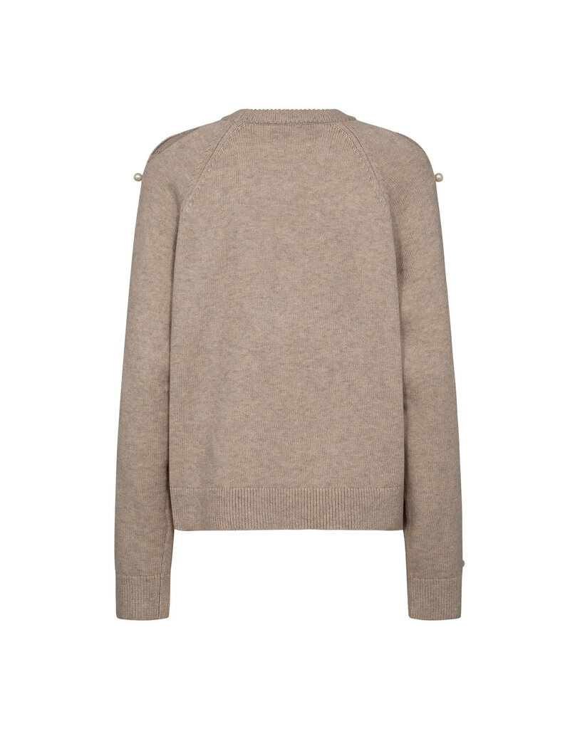 Co 'Couture Rowan Pearl Knit Bone