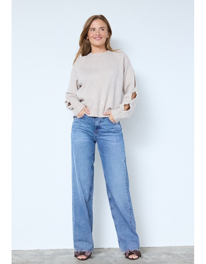 Co 'Couture Rowan Pearl Knit Bone