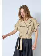 Co' Couture Co 'Couture Kesha Cargo Vest Sand