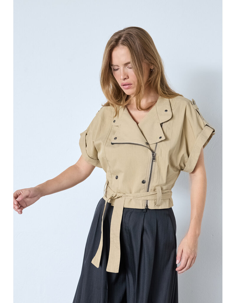 Co' Couture Co 'Couture Kesha Cargo Vest Sand