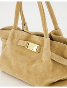 Feel Fashion Feel Tas Leonie Suede Sand