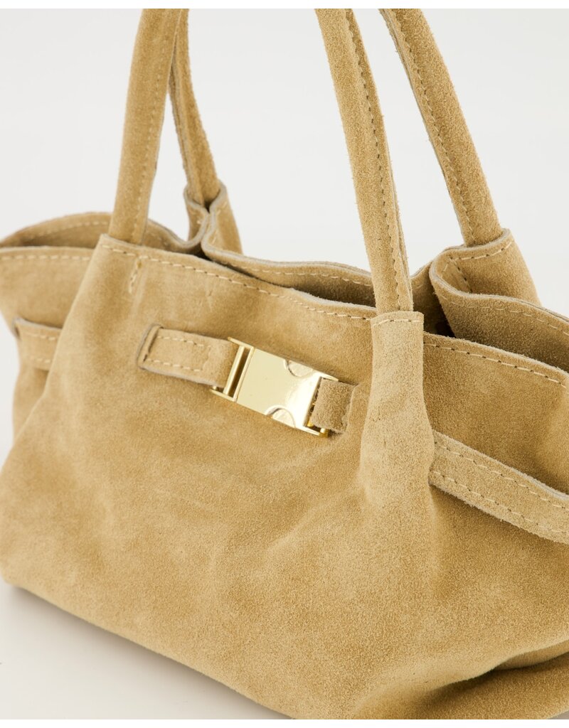 Feel Fashion Feel Tas Leonie Suede Sand