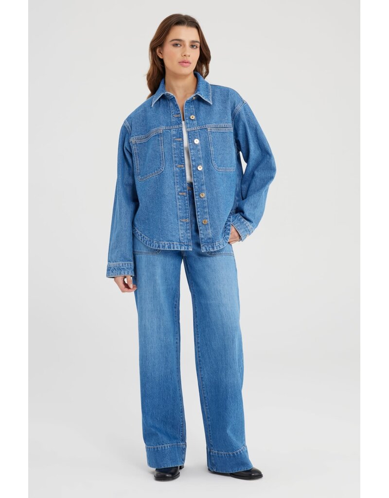 COJ Denim COJ Tamara Blouse Med. Blue