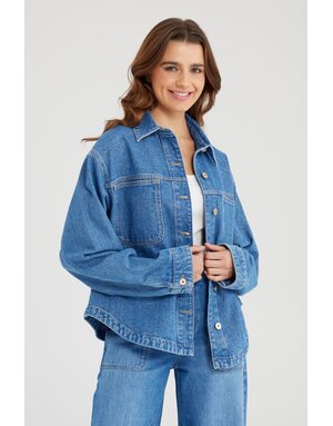 COJ Denim COJ Tamara Blouse Med. Blue