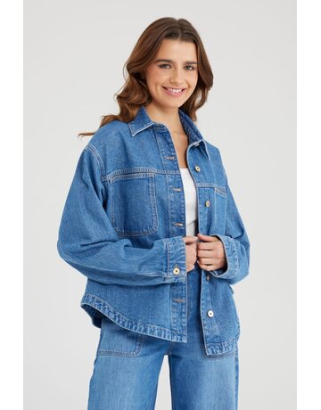 COJ Denim COJ Tamara Blouse Med. Blue