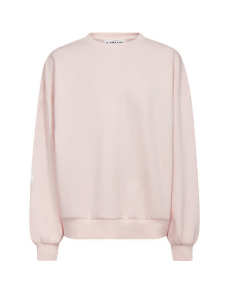 Haute L' Amitié HL Split Logo Sweat Iced Rose