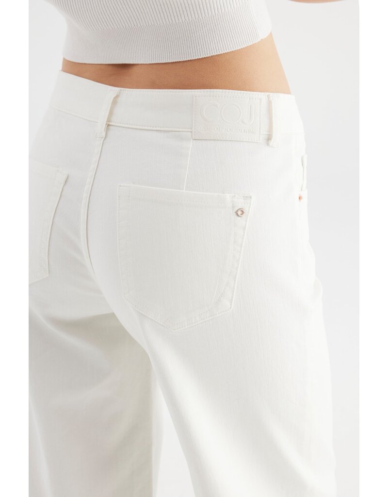 COJ Denim COJ Layla Off White