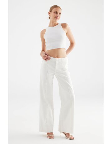 COJ Denim COJ Layla Off White