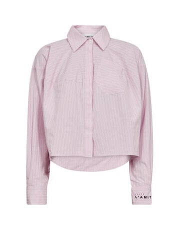 Haute L' Amitié HL Sophie Stripe Blouse Iced Rose