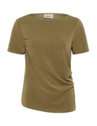 My Essential Wardrobe MEW Helle Asym Tee Capers