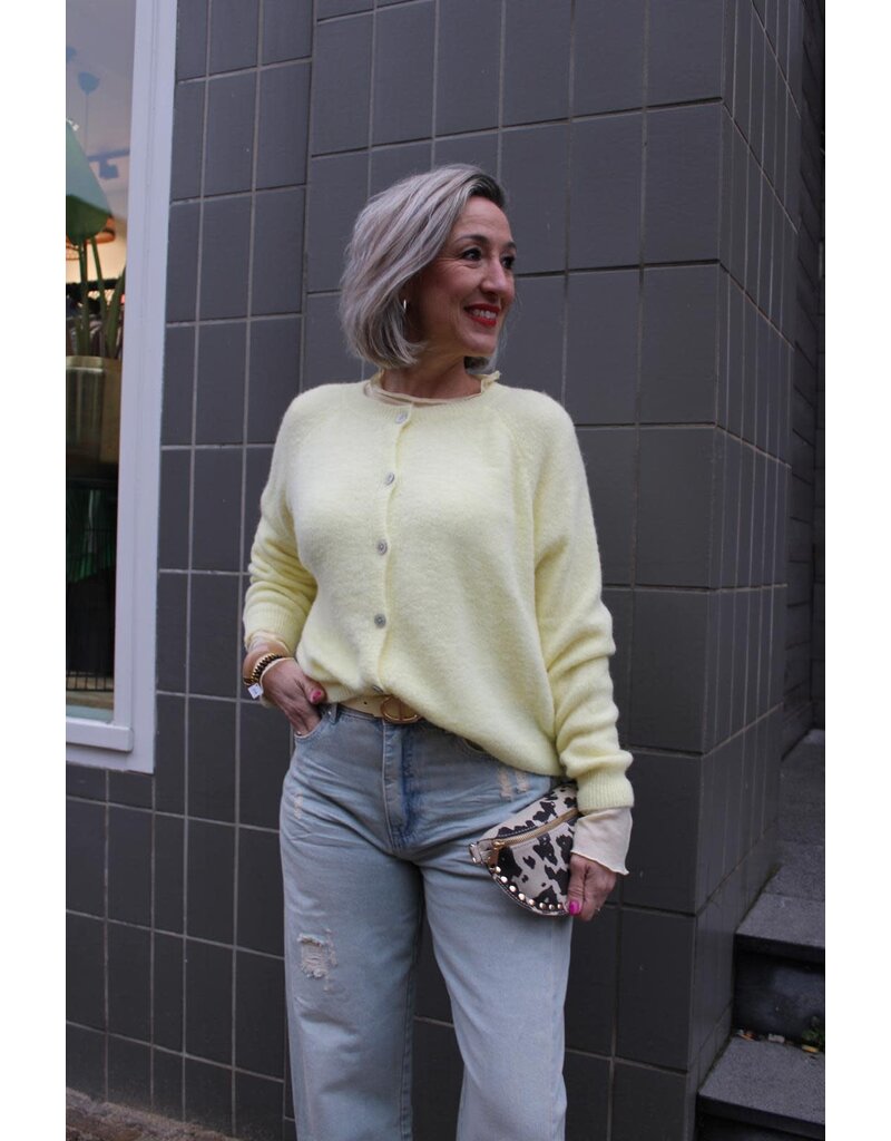 Feel Fashion Feel Vest VJ26 Geel