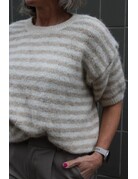 Feel Fashion Feel Trui km Streep Beige/OW