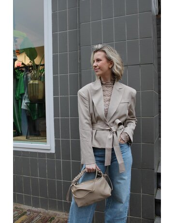 Feel Fashion Feel Blazer Odilia Strik Beige