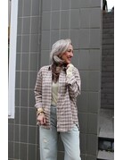 Feel Fashion Feel Blouse Ruit Beige